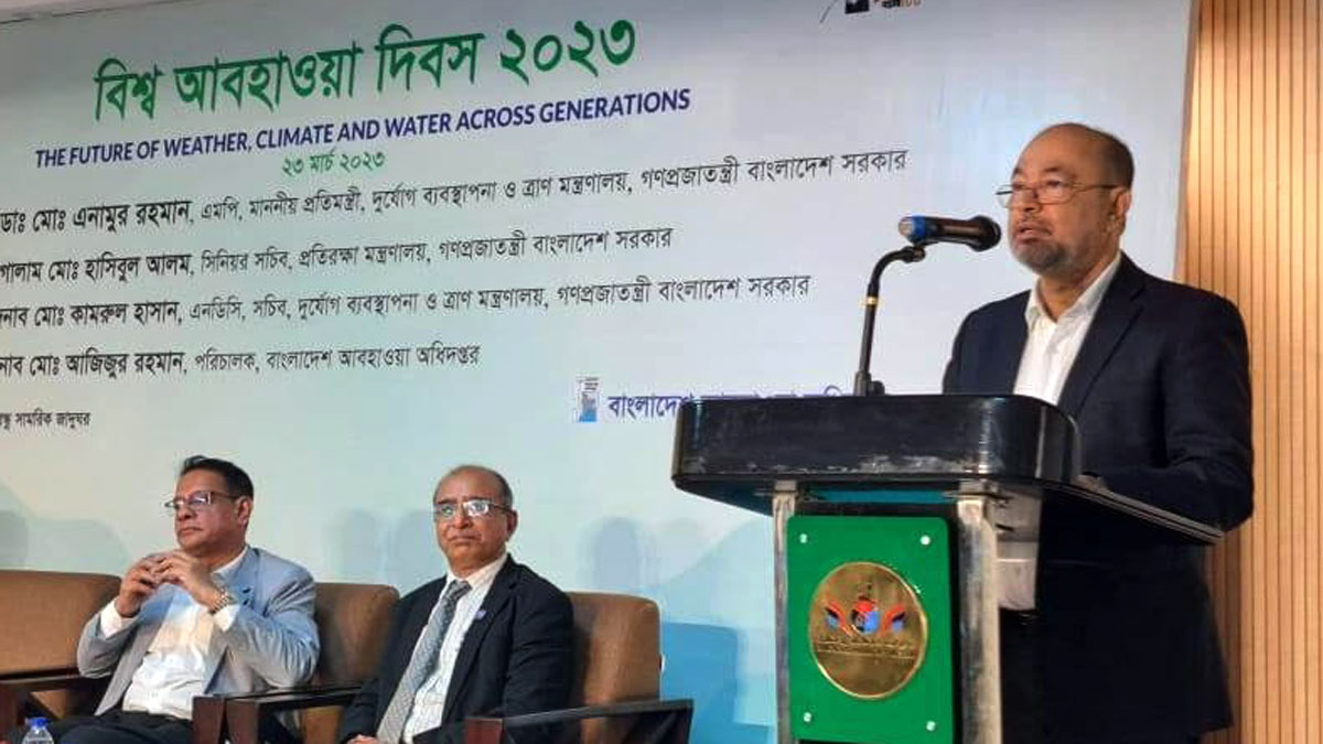 ‘বঙ্গবন্ধুর কারণে আমরা আবহাওয়ার বার্তা আগে পাই’