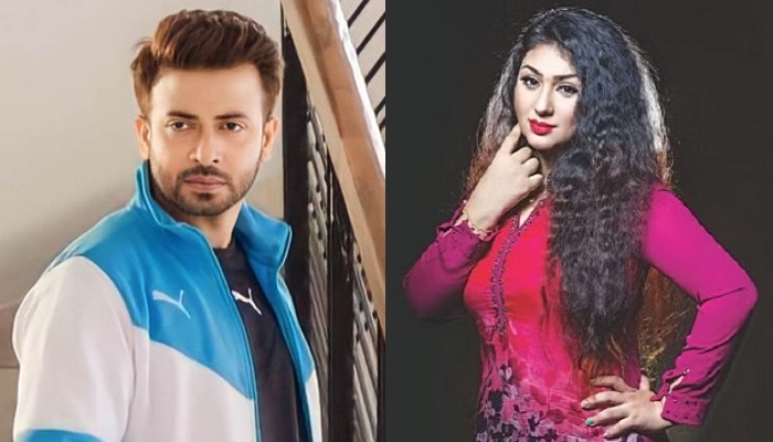 অপুর ‘লাল শাড়ি’ নিয়ে শাকিবের অন্যরকম আবেগ