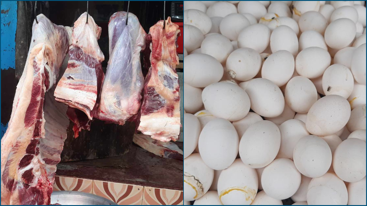 গরুর মাংসের কেজি ৮০০, ডিমের ডজন ১৪০ টাকা