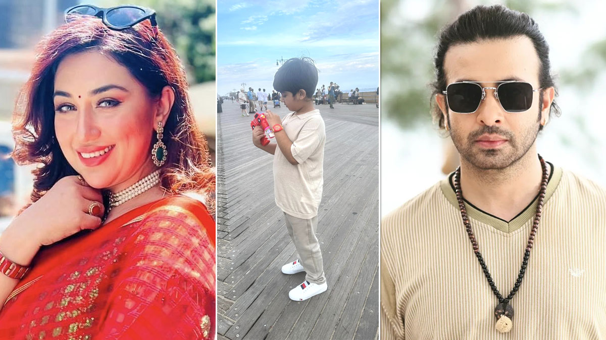 ছেলেকে নিয়ে কানাডায় শাকিব-অপু