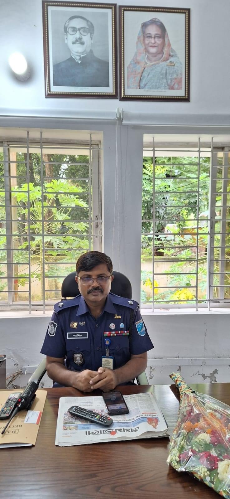 গোপালগঞ্জ সদর থানায় অফিসার ইনচার্জ হিসেবে মোহাম্মদ আনিচুর রহমানের যোগদান