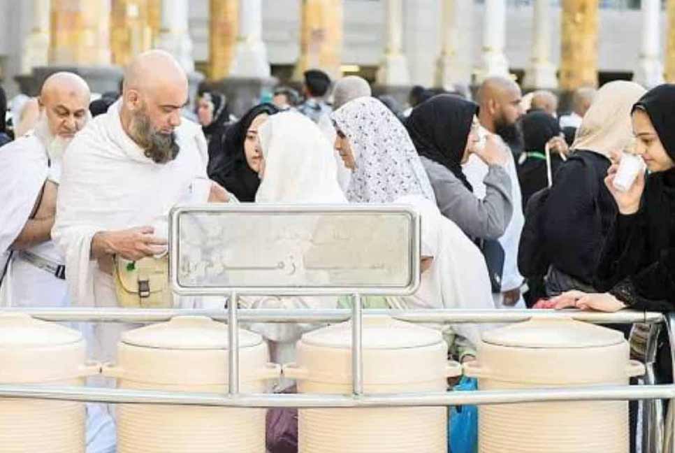 জমজমের পানির জন্য সৌদি আরবের নতুন নির্দেশনা