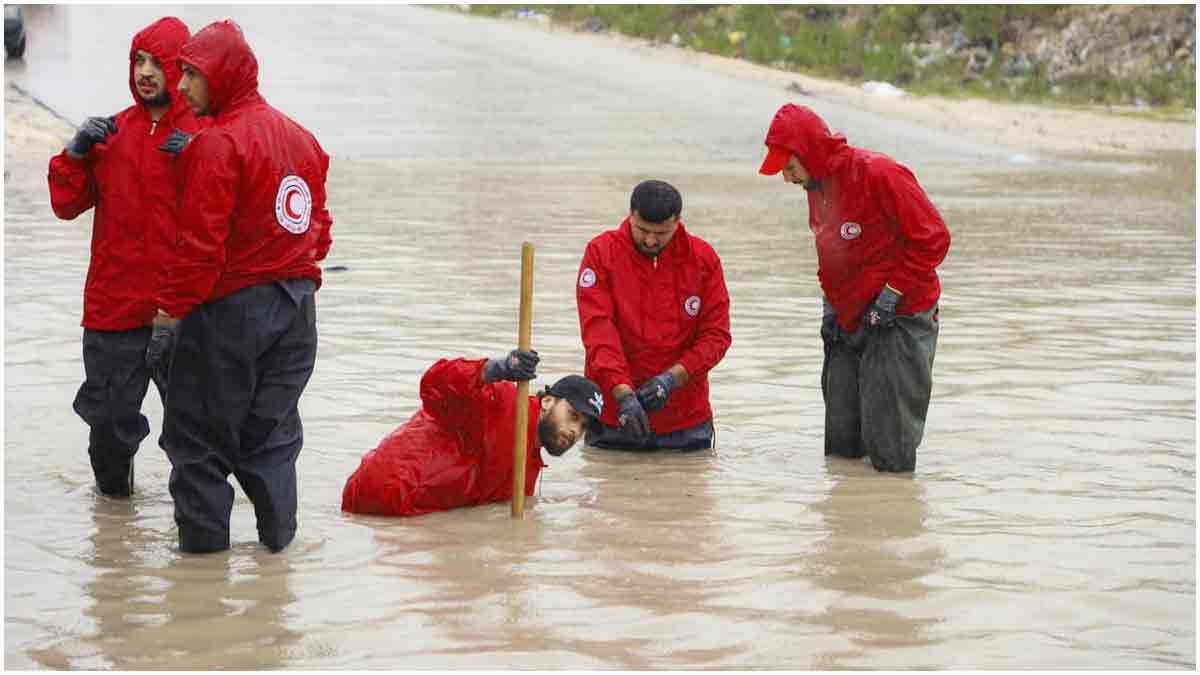 লিবিয়ায় ভয়াবহ ঘূর্ণিঝড়-বন্যায় নিহত অন্তত ১৫০