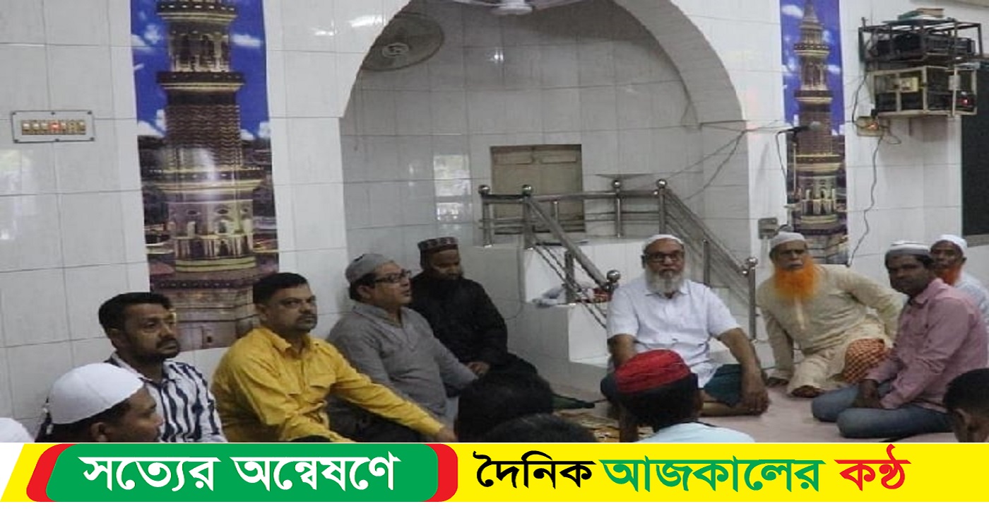 সাহাবুদ্দিনের সুস্থতা কামনায় পাবনায় দোয়া মাহফিল