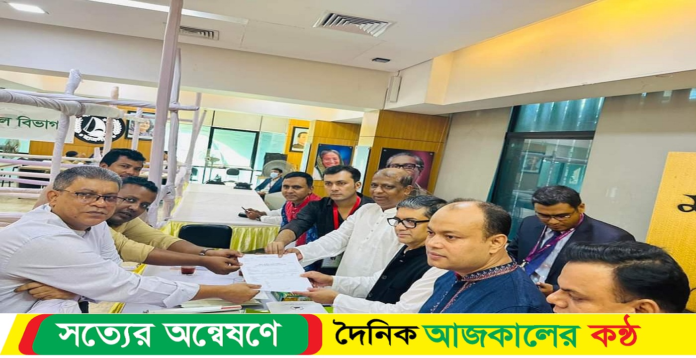 বাগেরহাটে সড়ক চতুর্থবারের মত উপমন্ত্রী হাবিবুন নাহারের মনোনয়ন সংগ্রহ