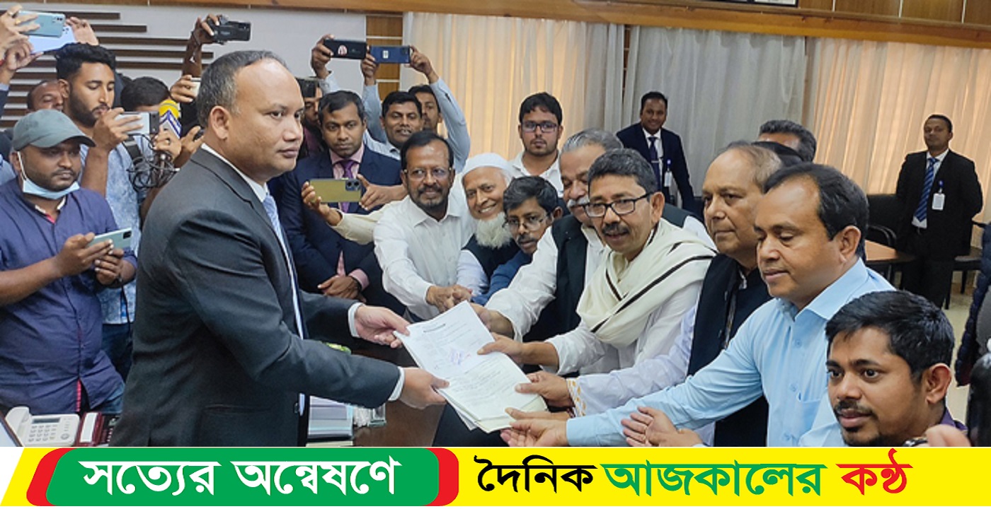 শরীয়তপুর-১ আসনে অপু এমপি’র মনোনয়নপত্র দাখিল