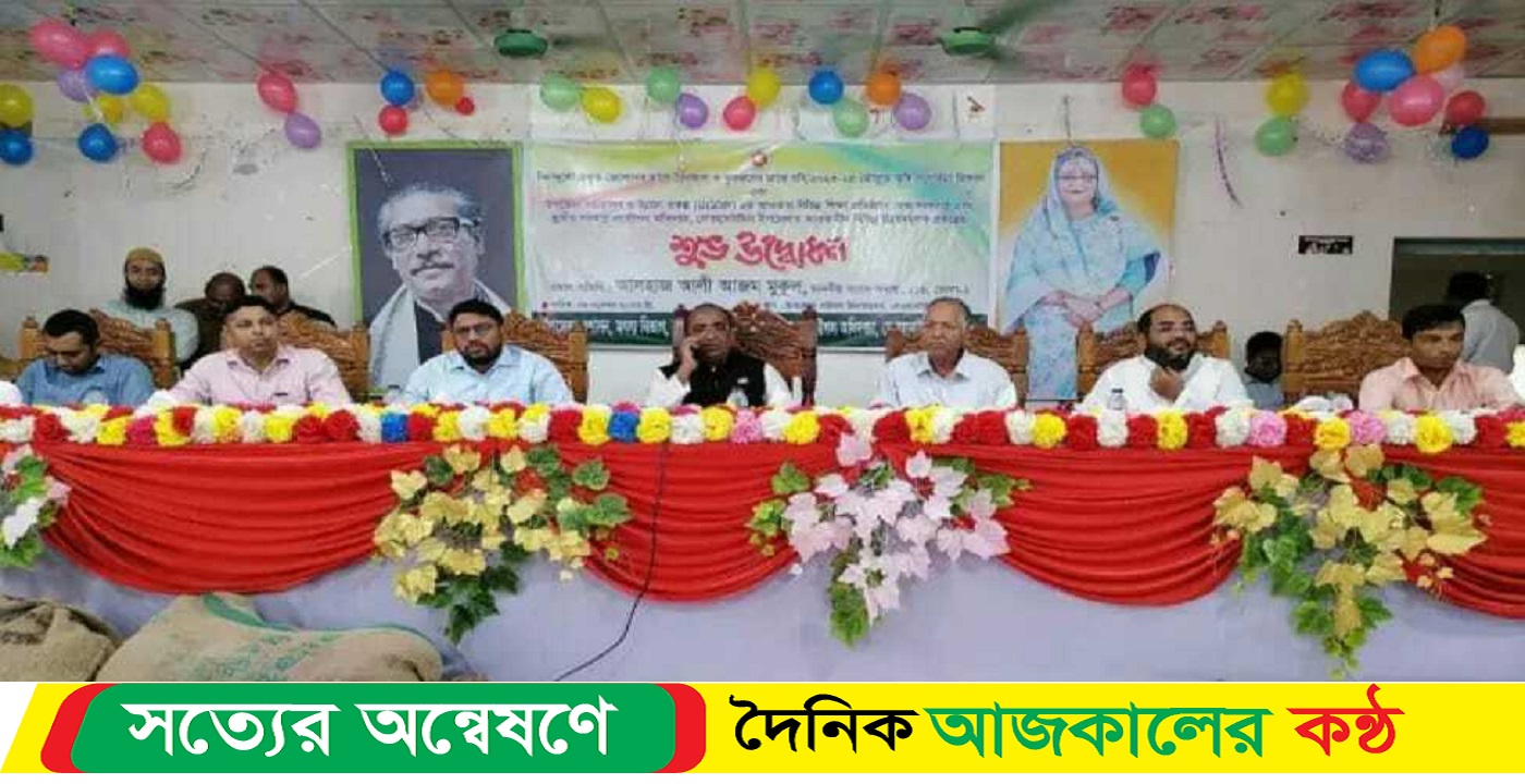 বোরহানউদ্দিনে উন্নয়ন প্রকল্পের উদ্বোধনসহ কৃষি ও মৎস উপকরণ বিতরণ