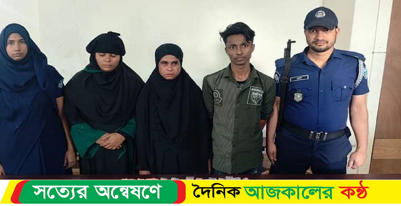 ফেনীতে অভিনব কৌশলে ইয়াবা পাচারকালে ৪০ হাজার পিস ইয়াবাসহ তিনজন আটক