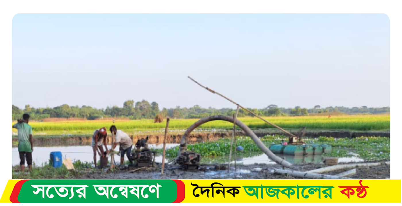 মুরাদনগরে ৭ টি অবৈধ ড্রেজার মেশিন ও আনুমানিক ২২ হাজার ফুট পাইপ বিনষ্ট