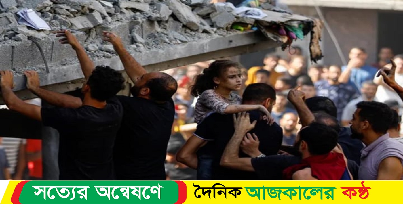 ইসরায়েলি বাহিনীর হামলায় ১৪১০০ ফিলিস্তিনি নিহত