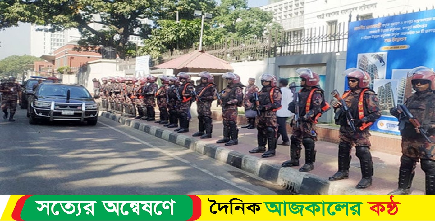 সারাদেশে ১৬১ প্লাটুন বিজিবি মোতায়েন