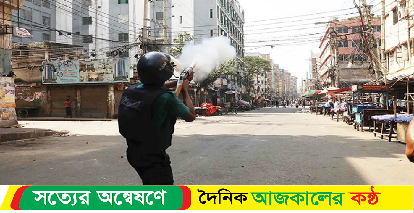 মিরপুরে আজও পুলিশ ও গার্মেন্টস শ্রমিকদের মধ্যে সংঘর্ষ