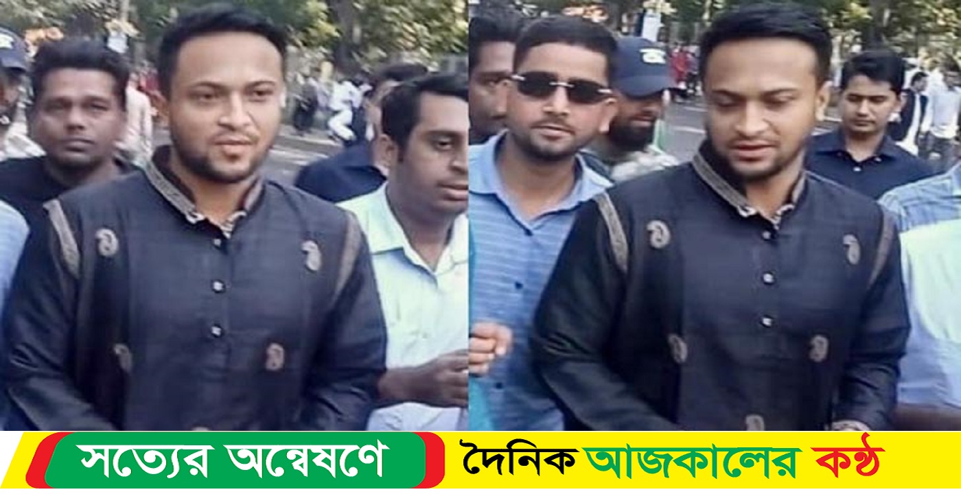 গণভবনে সাকিব আল আসান