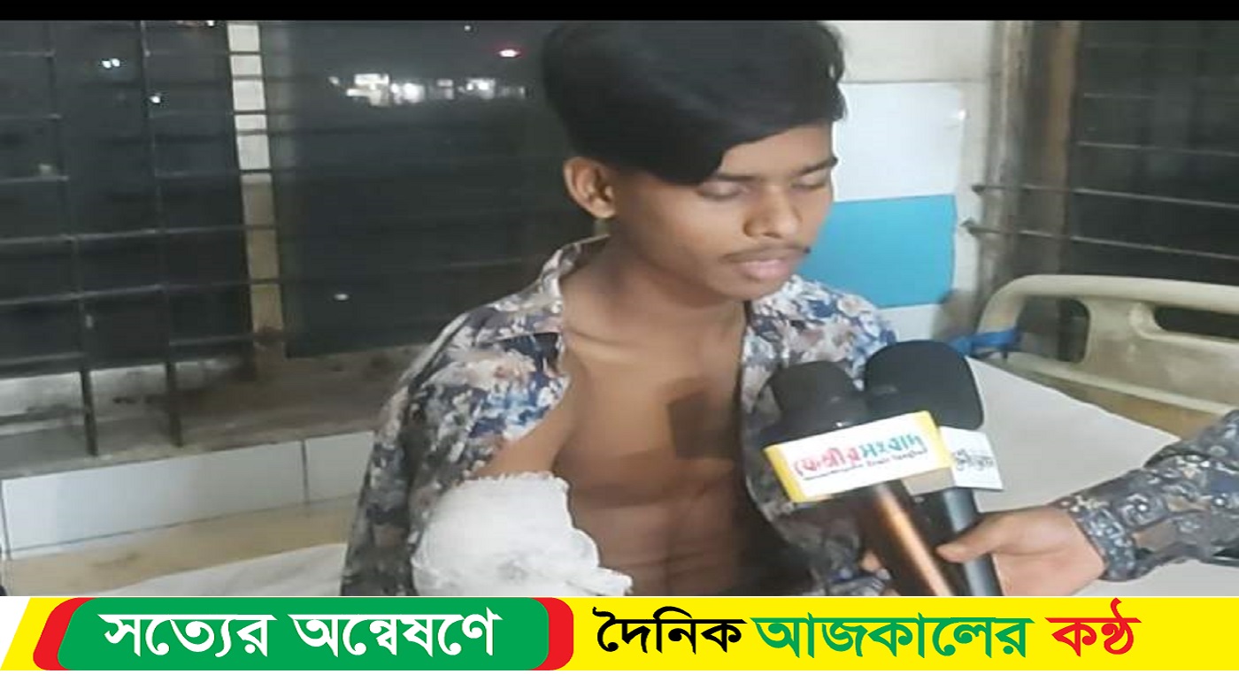 ফেনীতে যুবলীগের শুভ বাহিনির উপর গুলি বর্ষন গুলিবিদ্ধ-১