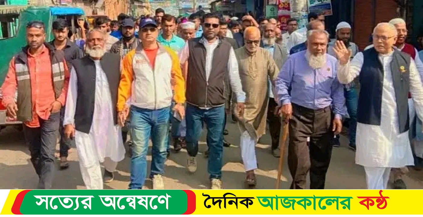 আগামী জাতীয় সংসদ নির্বাচনকে সামনে রেখে বাকেরগঞ্জে নৌকার প্রার্থী হাফিজ মল্লিকের গণসংযোগে জনতার স্রোত