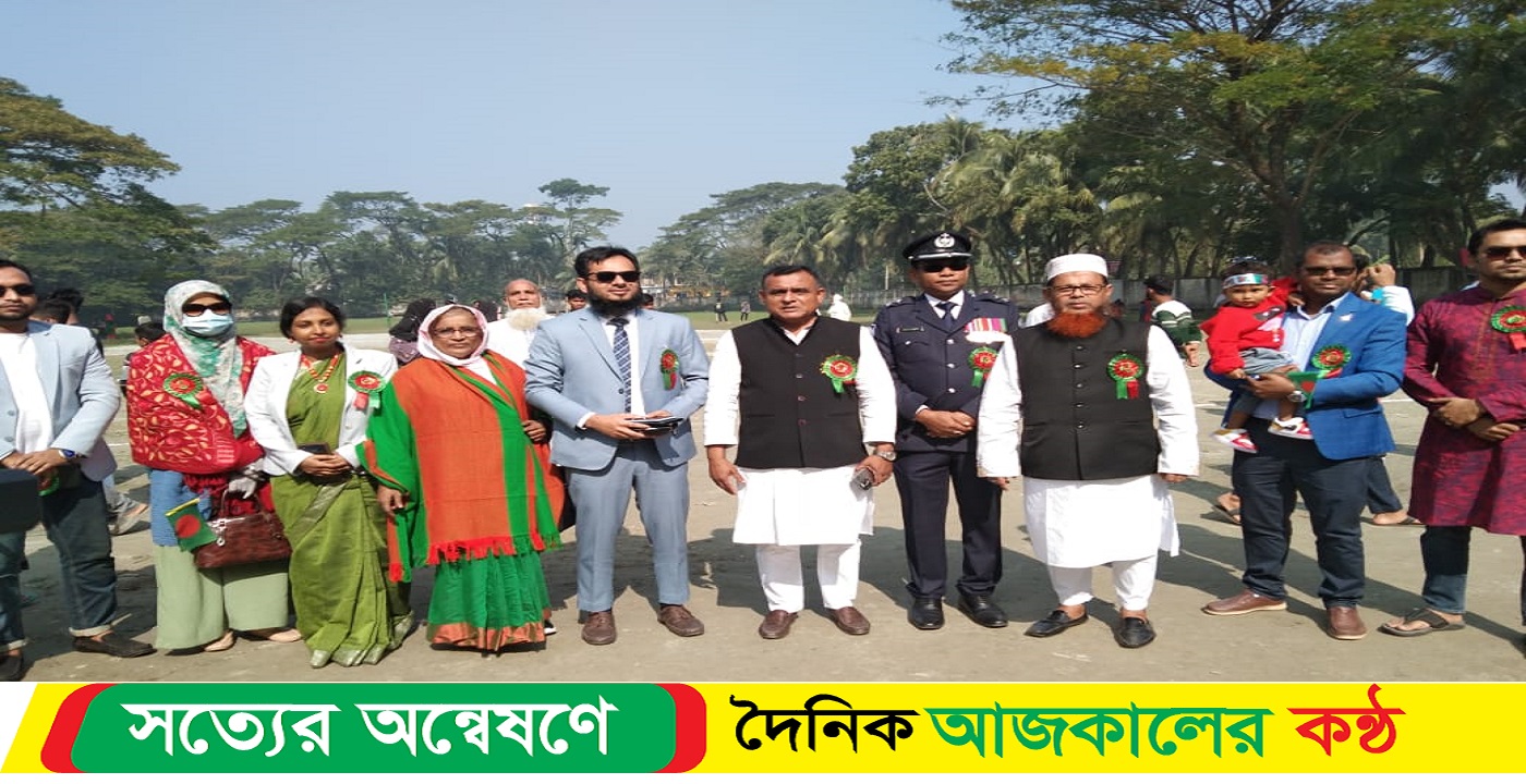 নানা আয়োজনের মধ্যদিয়ে ভোলায় উদযাপিত হচ্ছে বিজয় দিবস