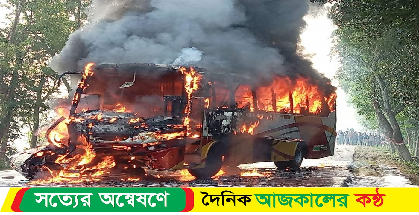 গোপালগঞ্জের কাশিয়ারীতে যাত্রীবাহী বাস ও প্রাইভেটকারের সংঘর্ষে নিহত এক আহত তিন