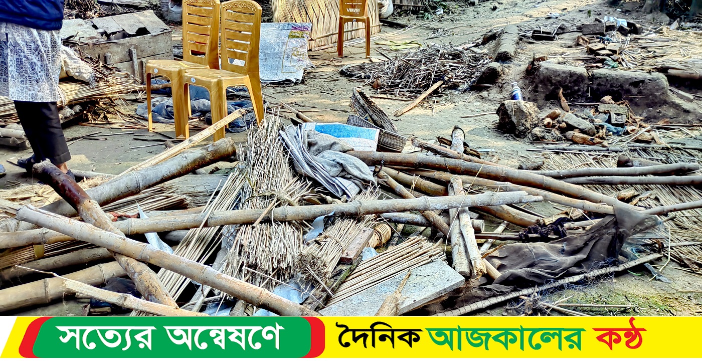 নড়াইলে মধ্যে রাতে সন্ত্রাসীদের হামলায় মাদ্রাসা শিক্ষকের বাড়ি-ঘর ভাংচুর, লুটপাটসহ আহত-৪