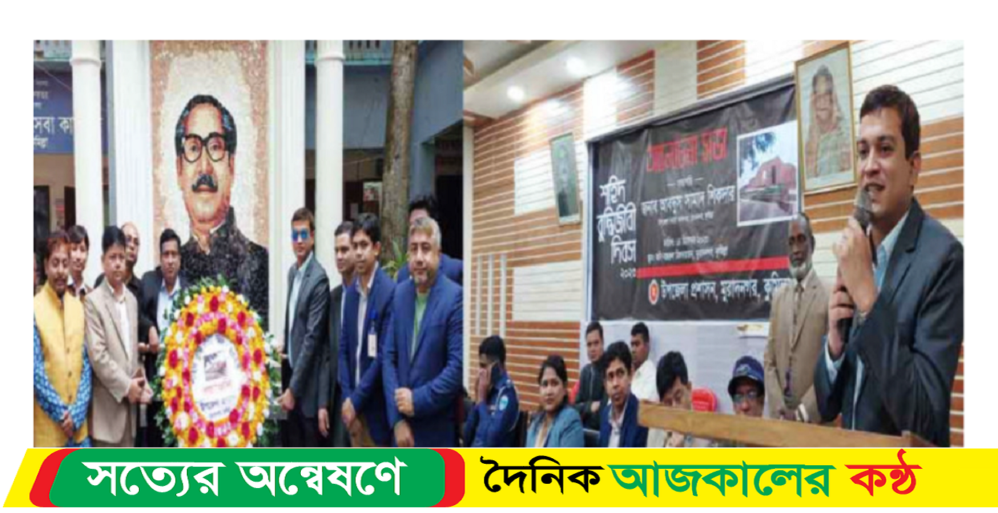 মুরাদনগরে যথাযোগ্য মর্যাদায় শহীদ বুদ্ধিজীবী দিবস পালিত