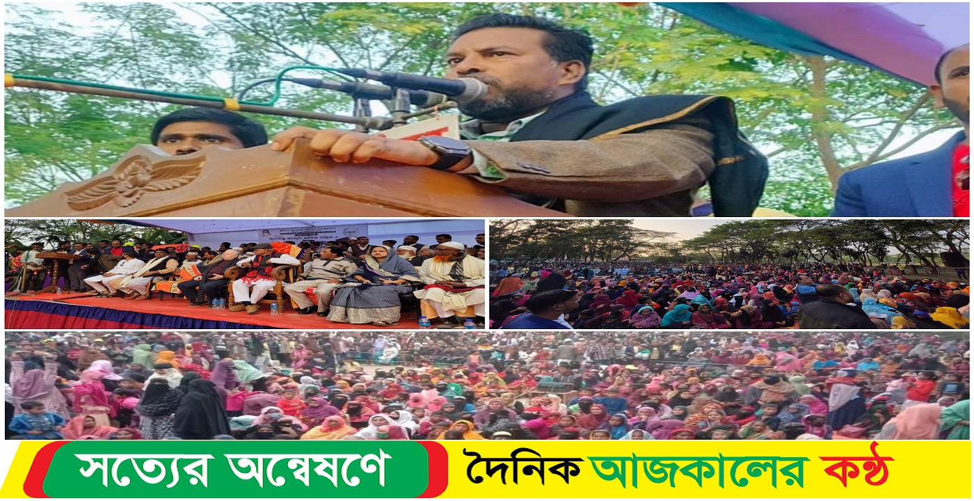 বাকেরগঞ্জের ভরপাশায় নৌকার পক্ষে ভোট চাইলেন চেয়ারম্যান আশরাফুজ্জামান খোকন