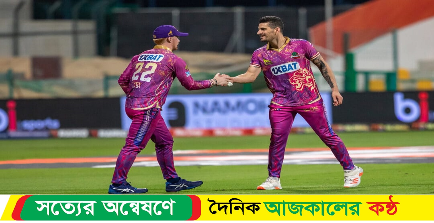 জর্ডান কক্সের ঝড়ে বাংলা টাইগার্সের জয়