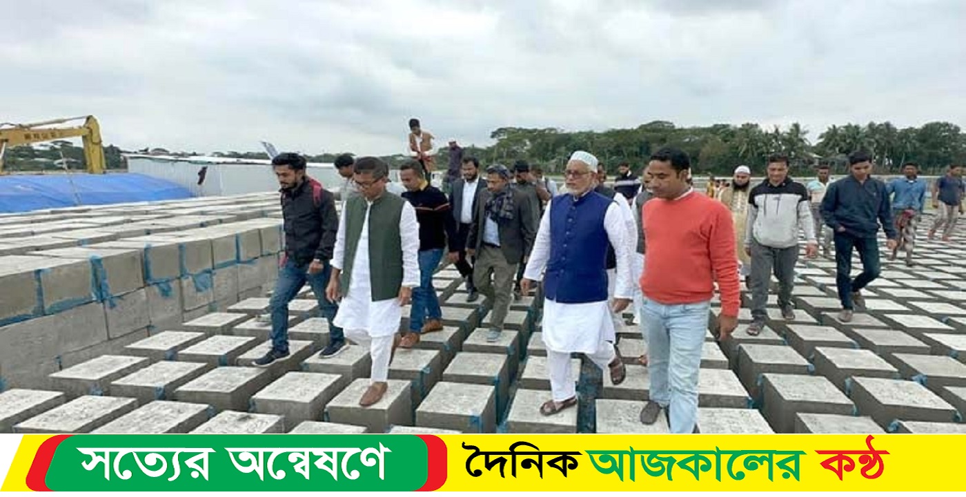 সোনার বাংলা এভিনিউ রক্ষা বাঁধ ভাঙ্গন কবলিতদের মনে আশার আলো জ্বালিয়েছে