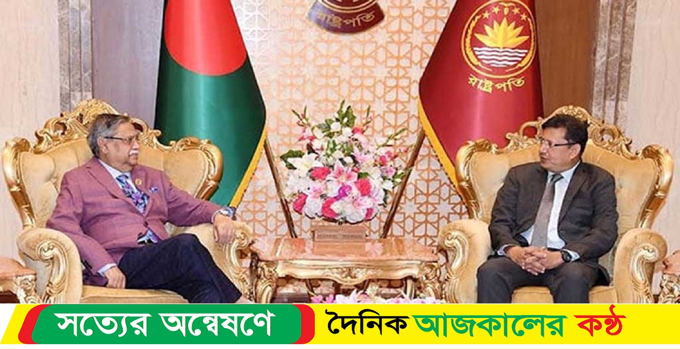 রাষ্ট্রপতির সঙ্গে ইন্দোনেশিয়ায় নিযুক্ত রাষ্ট্রদূতের সাক্ষাৎ