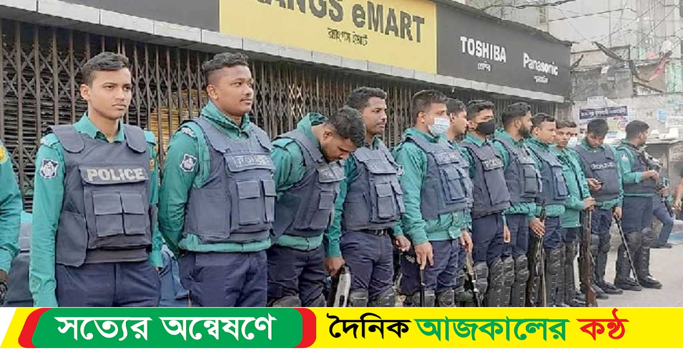 দেশে ১ লাখ ৮৯ হাজার পুলিশ মোতায়েন