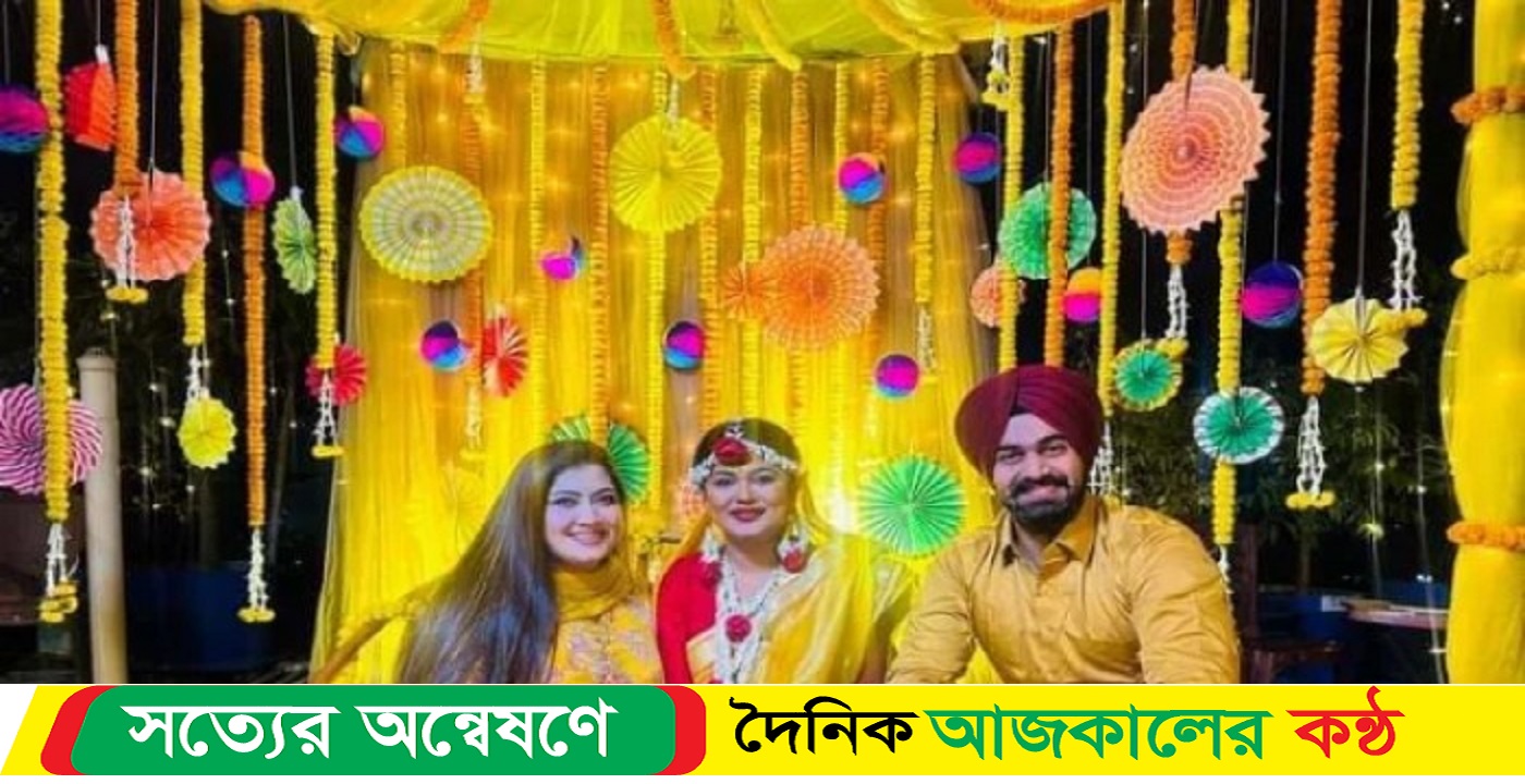 হয়ে গেল মৌসুমী হামিদের গায়েহলুদ