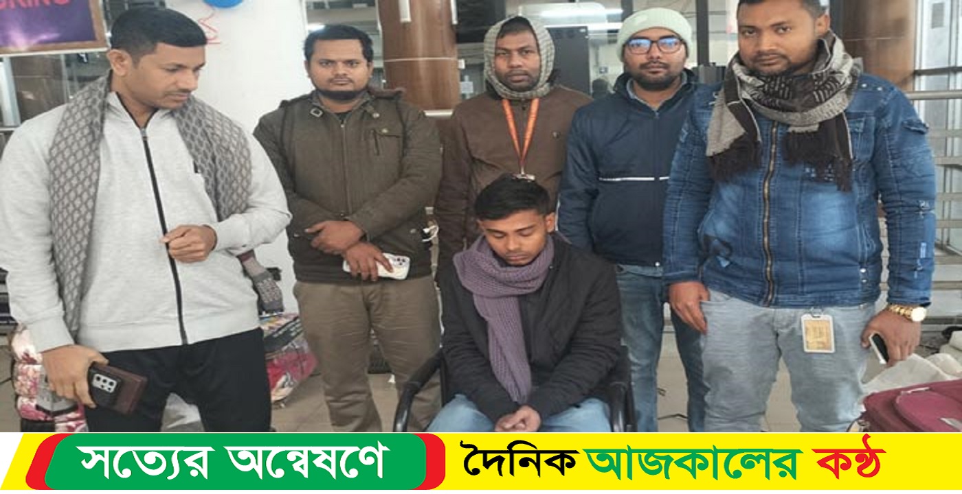 যশোরে পাচারের আগেই স্বর্ণসহ গ্রেপ্তার যুবক
