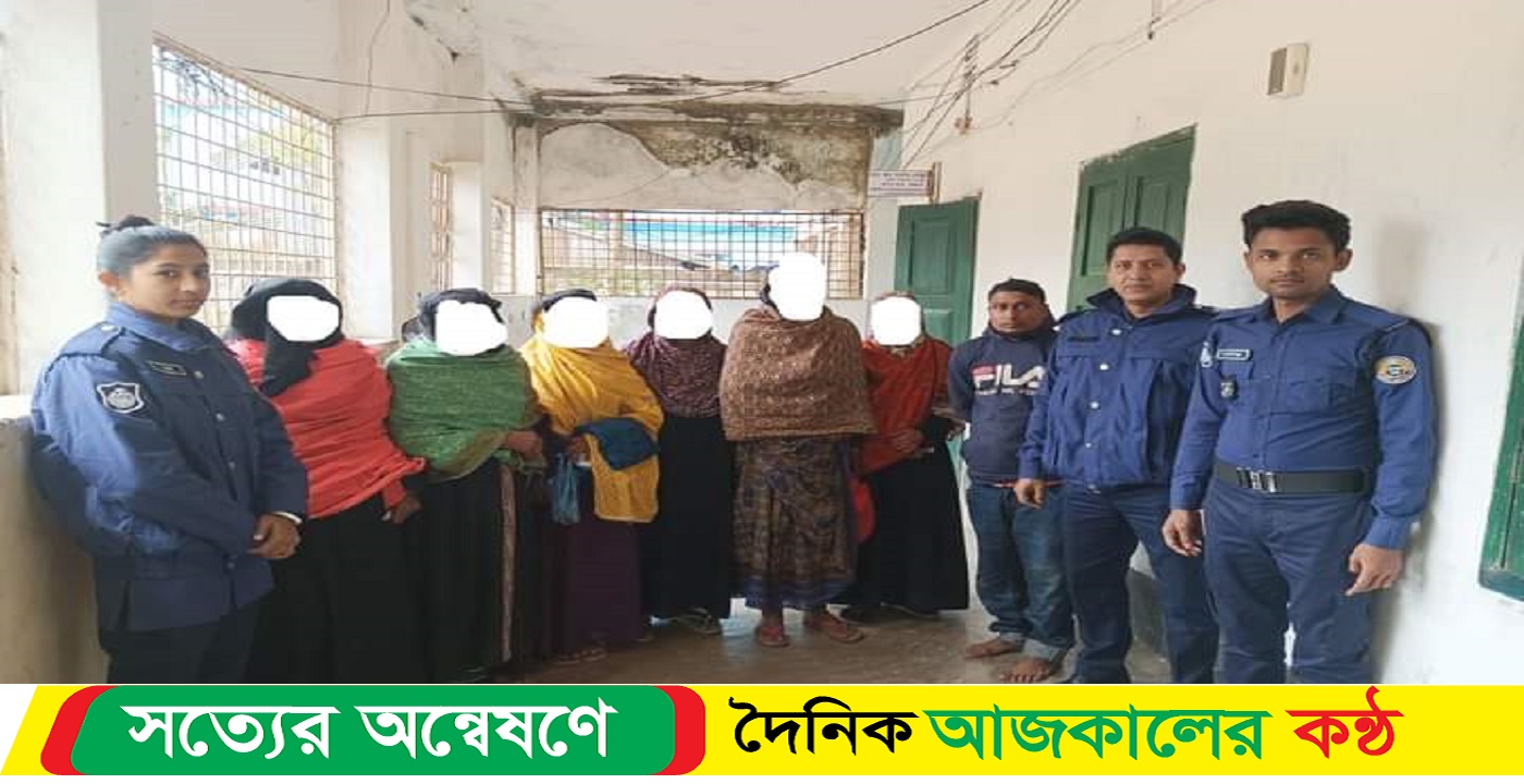 বামনায় গ্রেফতারী পরোয়ানা ০৭ আসামি আটক