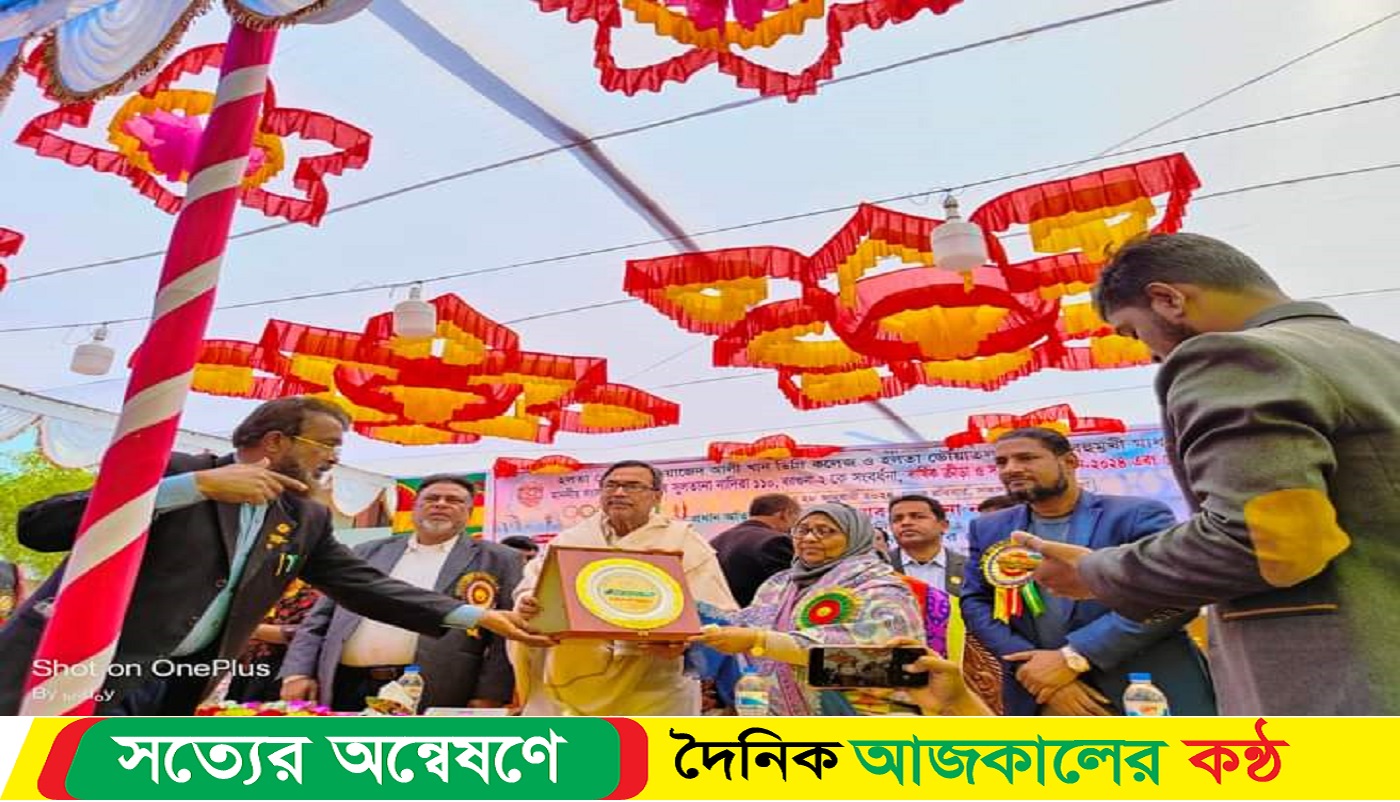 বামনায় সংসদ সদস্য সুলতানা নাদিরা এমপিকে সংবর্ধনা প্রদান