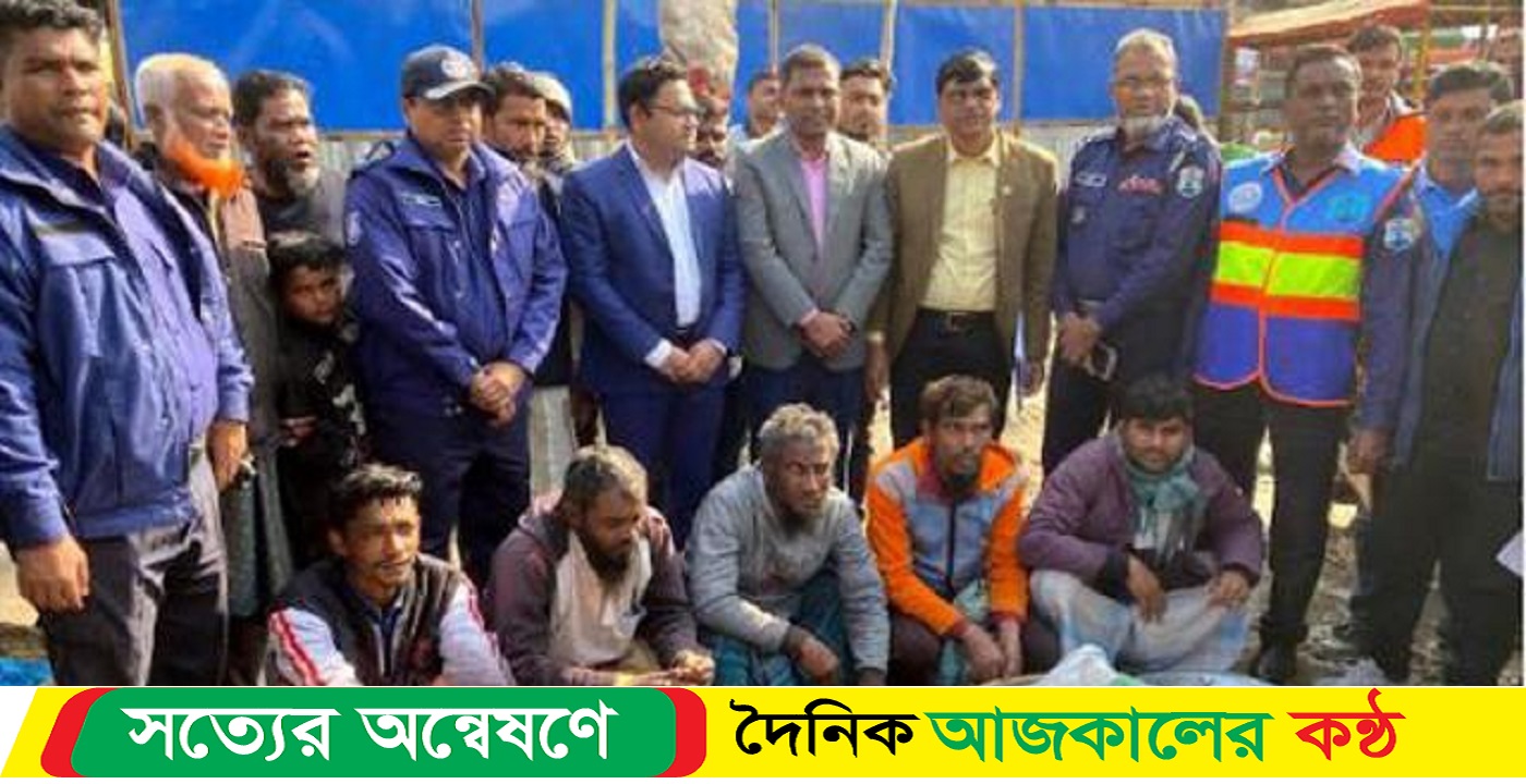 বরিশালে মৎস্য অধিপ্তরের অভিযানে দেড় মণ জাটকা মাছ জব্দ, ৫ ব্যবসায়ীকে জরিমানা