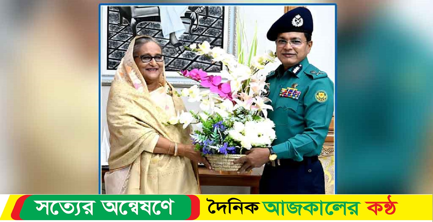শেখ হাসিনাকে ডিএমপি কমিশনারের শুভেচ্ছা