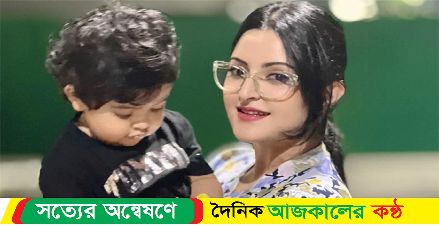 ছেলের চিকিৎসার জন্য দেশের বাইরে পরীমনি