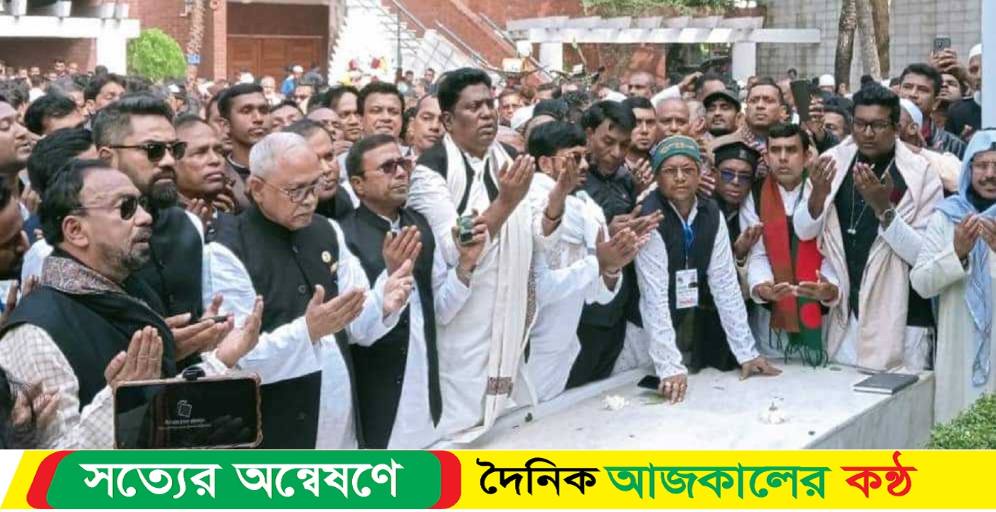 বঙ্গবন্ধুর মাজার জিয়ারত করলেন : হাফিজ মল্লিক