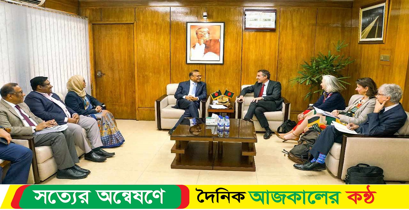 স্থানীয় সরকার মন্ত্রীর সাথে এডিবির উচ্চ পর্যায়ের প্রতিনিধি দলের বৈঠক অনুষ্ঠিত