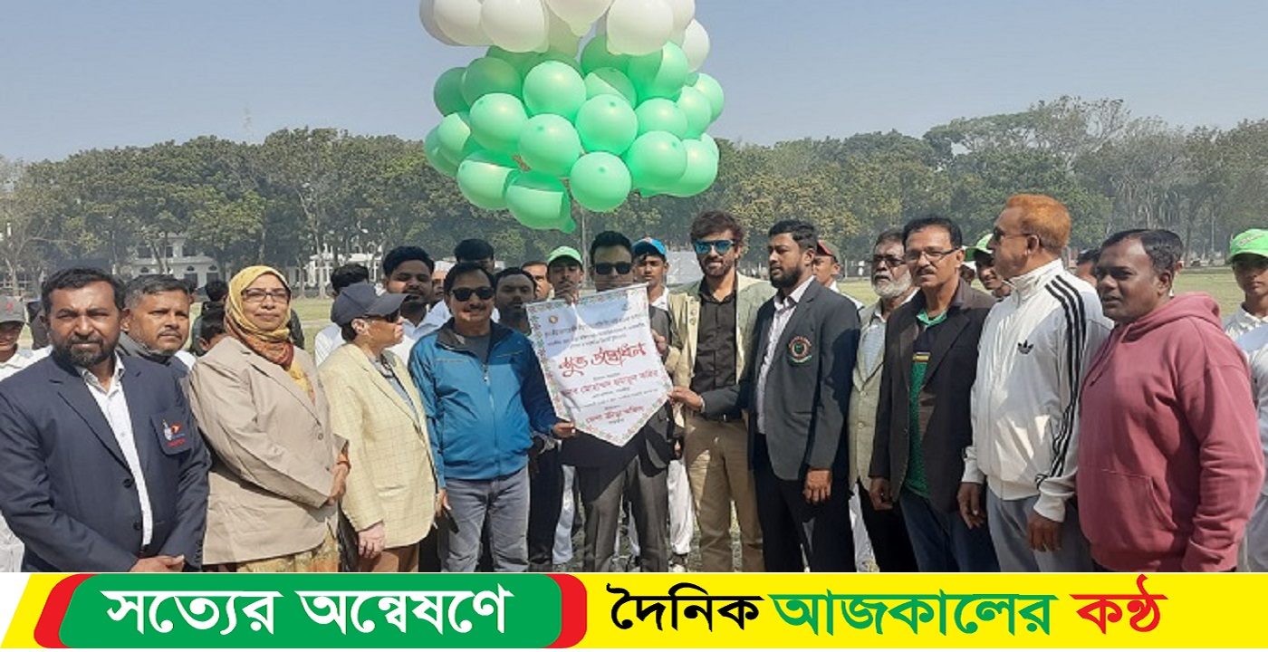 মাসব্যাপী এ্যাথলেটিক্স প্রশিক্ষণ ও অনূর্ধ্ব ১৫ ক্রিকেট টুর্নামেন্টের উদ্বোধন