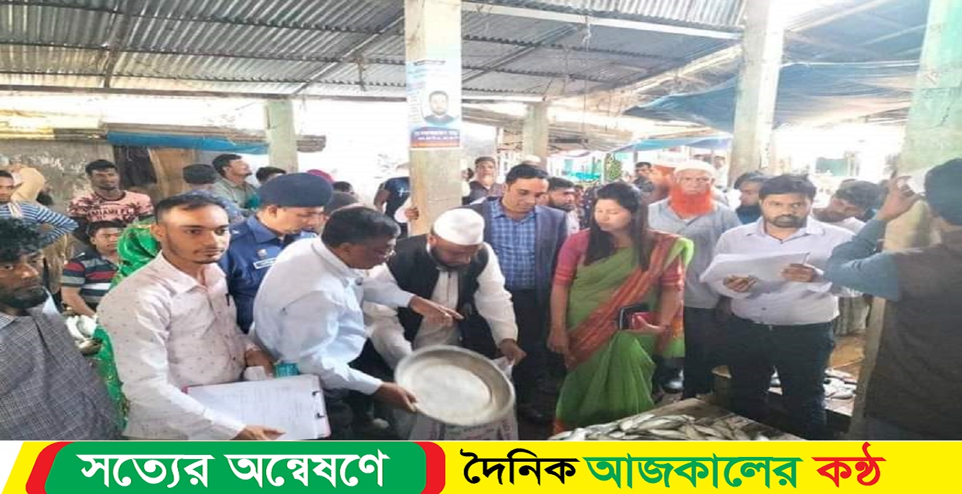 নলছিটিতে প্রশাসনের অভিযানে ৩০ কেজি জাটকা ইলিশ জব্দ ৩ জনকে জরিমানা