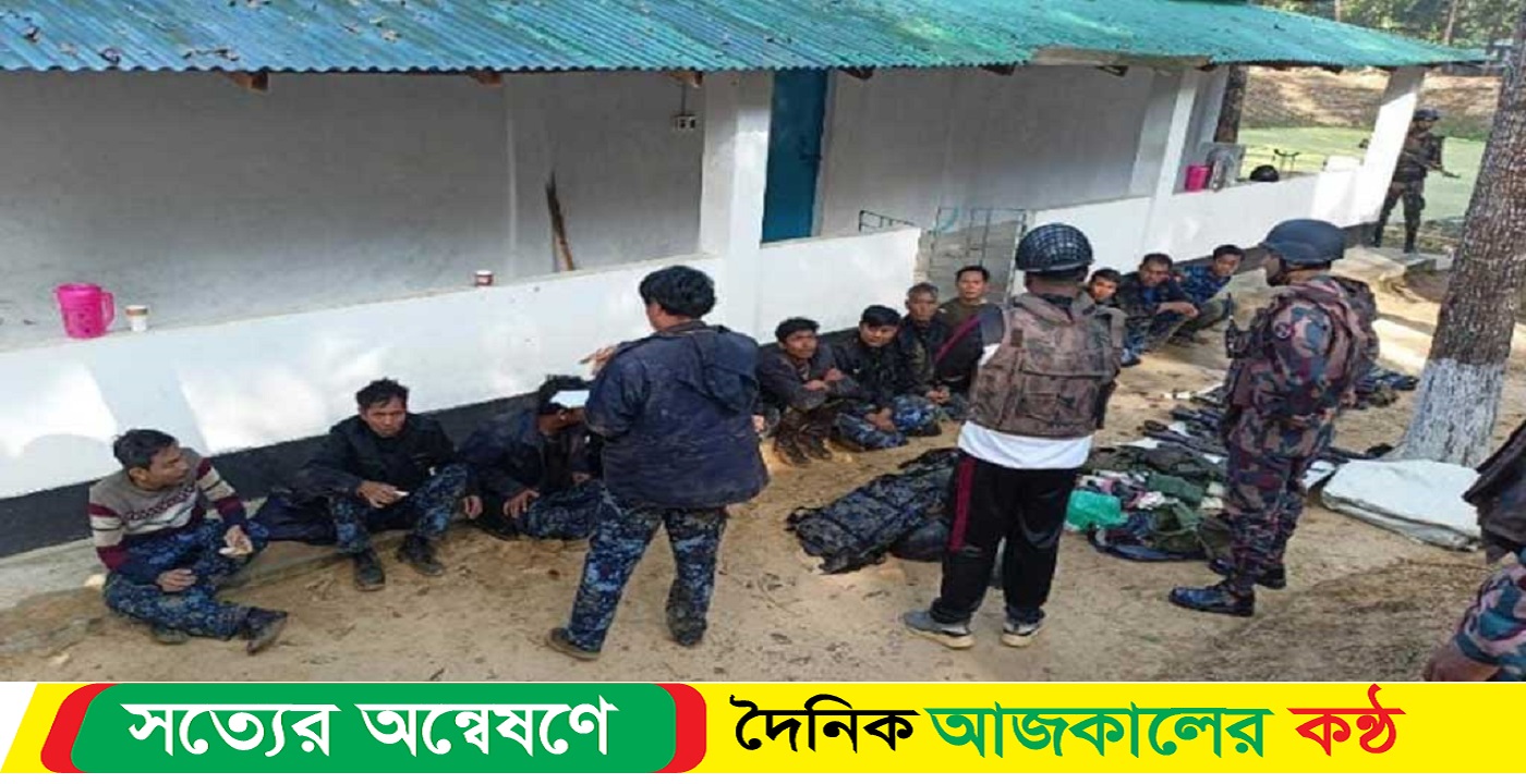 বাংলাদেশে আরও ১১ বিজিপি সেনা মিয়ানমার থেকে পালিয়ে