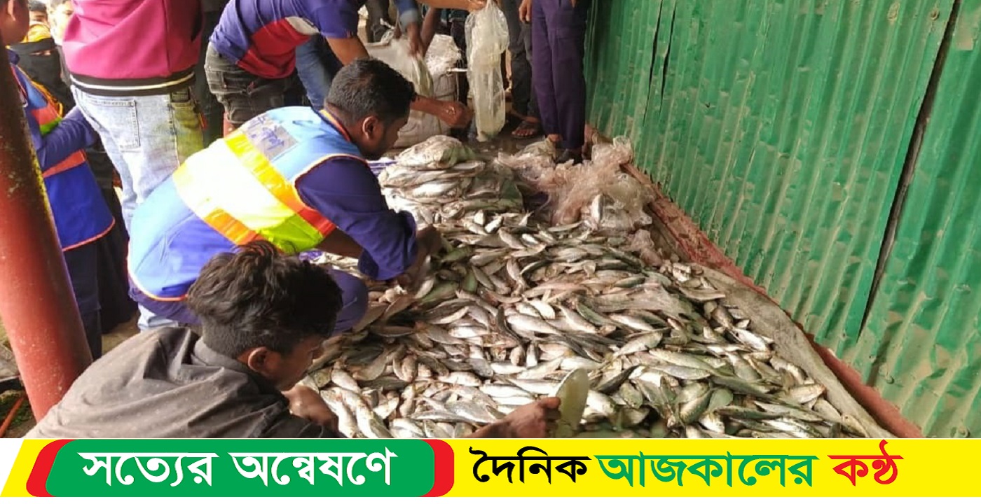 ১১২ মণ জাটকা জব্দ, আটক ৪০