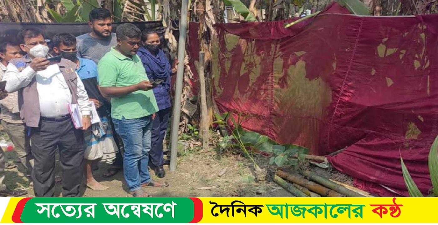 গৃহবধূর লাশ উত্তোলন ২ মাস পর