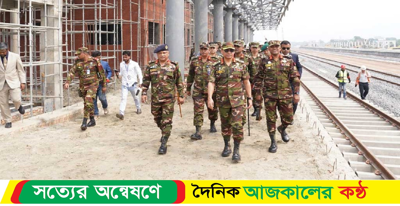 মধুমতি আর্মি ক্যাম্পের পরিদর্শন : সেনা প্রধান