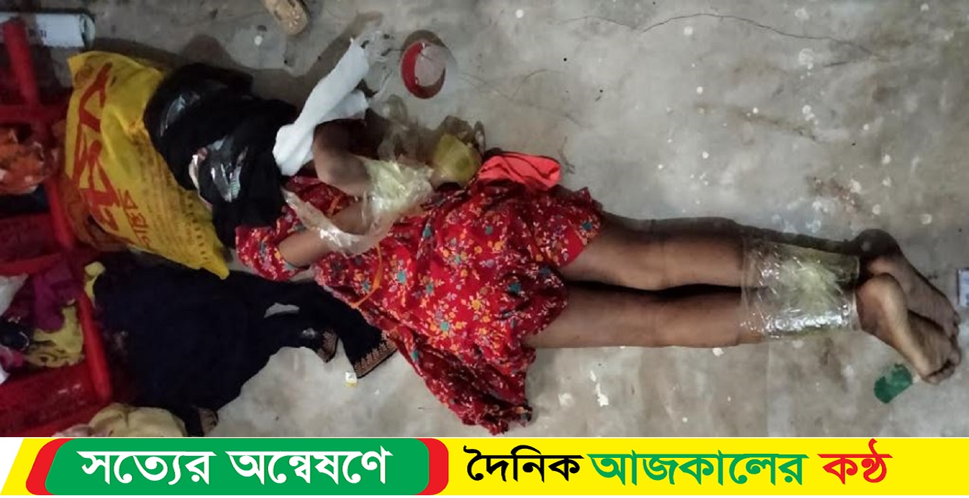 হাত পা বেধে শিশুকে হত্যা