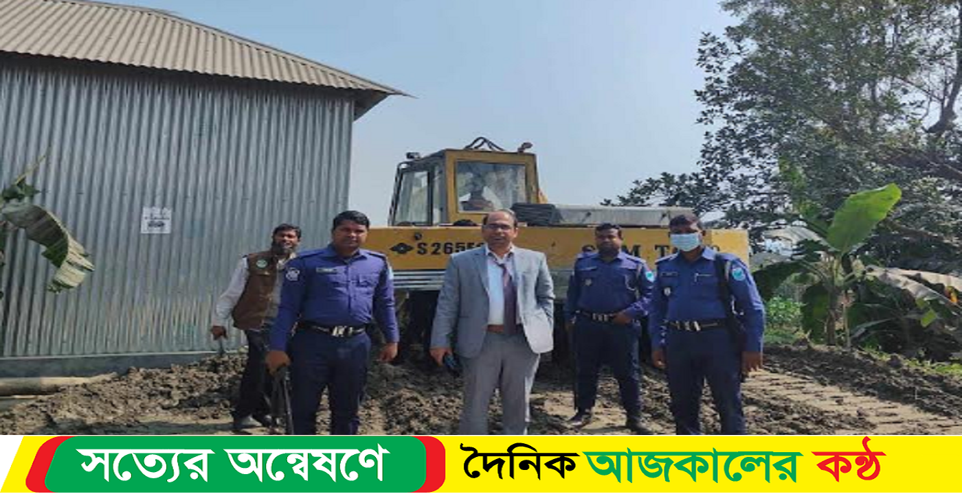 মাটি কাটার ভেকু মালিকের ১ মাসের কারাদন্ড