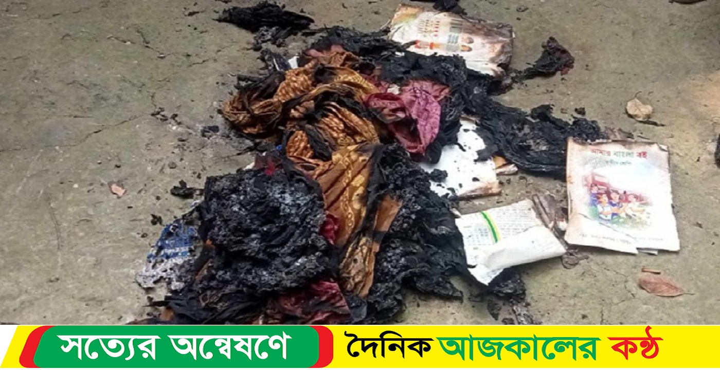 মানিকগঞ্জে সন্তানের গায়ে আগুন দিলো পাষণ্ড পিতা