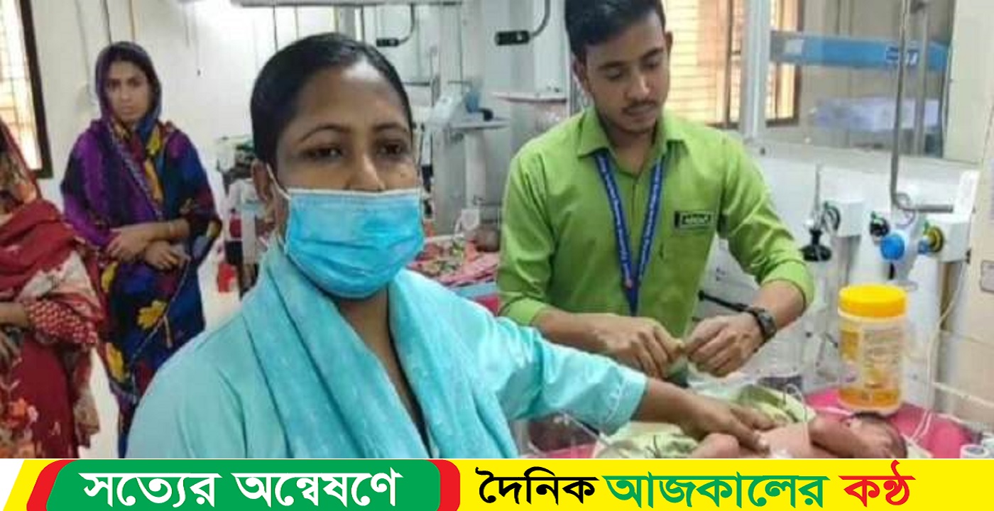 পটুয়াখালীতে ঝোপ থেকে এক নবজাতক উদ্ধার