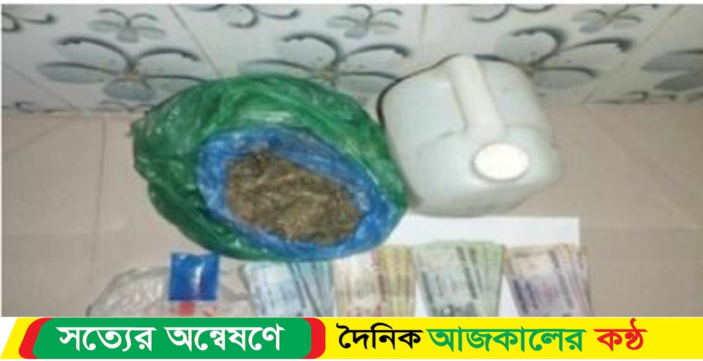 বাউফলে ডিবি’র অভিযানে ইয়াবা ও দেশীয় মদসহ গাঁজা উদ্ধার