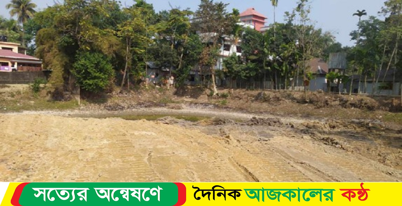 সিলেট নগরীতে গোপনে পুকুর ভরাট করার অভিযোগে ১ লাখ ৭০ হাজার টাকা জরিমানা