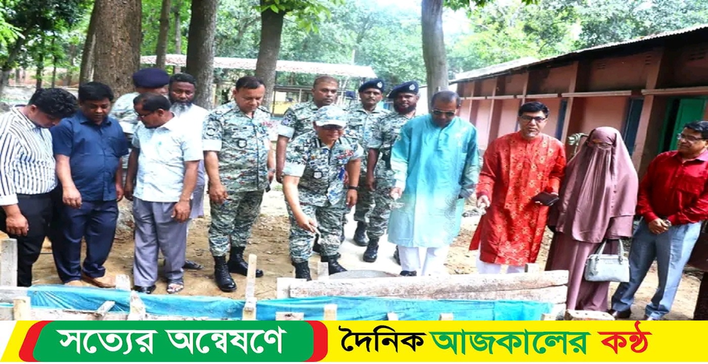 ৪ আর্মড পুলিশ ব্যাটালিয়ন, বগুড়ায় পানি নিষ্কাশনের জন্য ড্রেনের কাজের শুভ উদ্বোধন